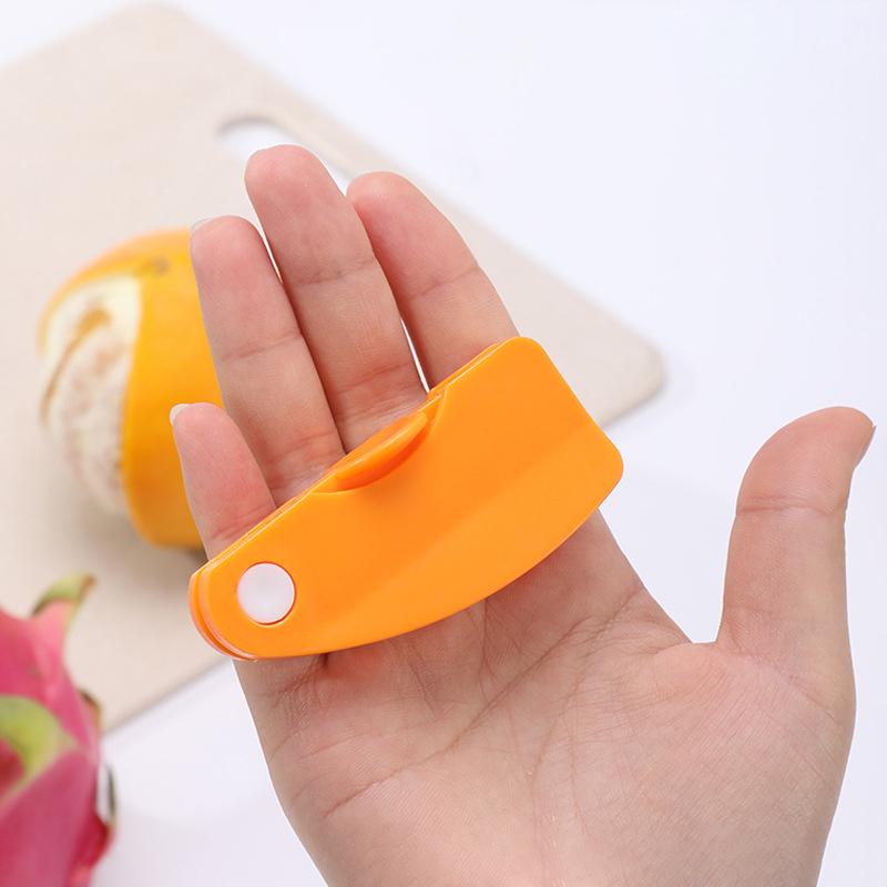 3pcs Orange Peeler Plastic Folding Multifunctional Peeler Grapefruit Lemon Mango Banana Peeling Gadget Kitchen Vegetable Tools
