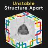 3x3x3 Magic Stress Relief Cube 3D Speed Puzzle UV Printed Chain Square Smooth Stress Relief Game Toy for Kids Adults Gift