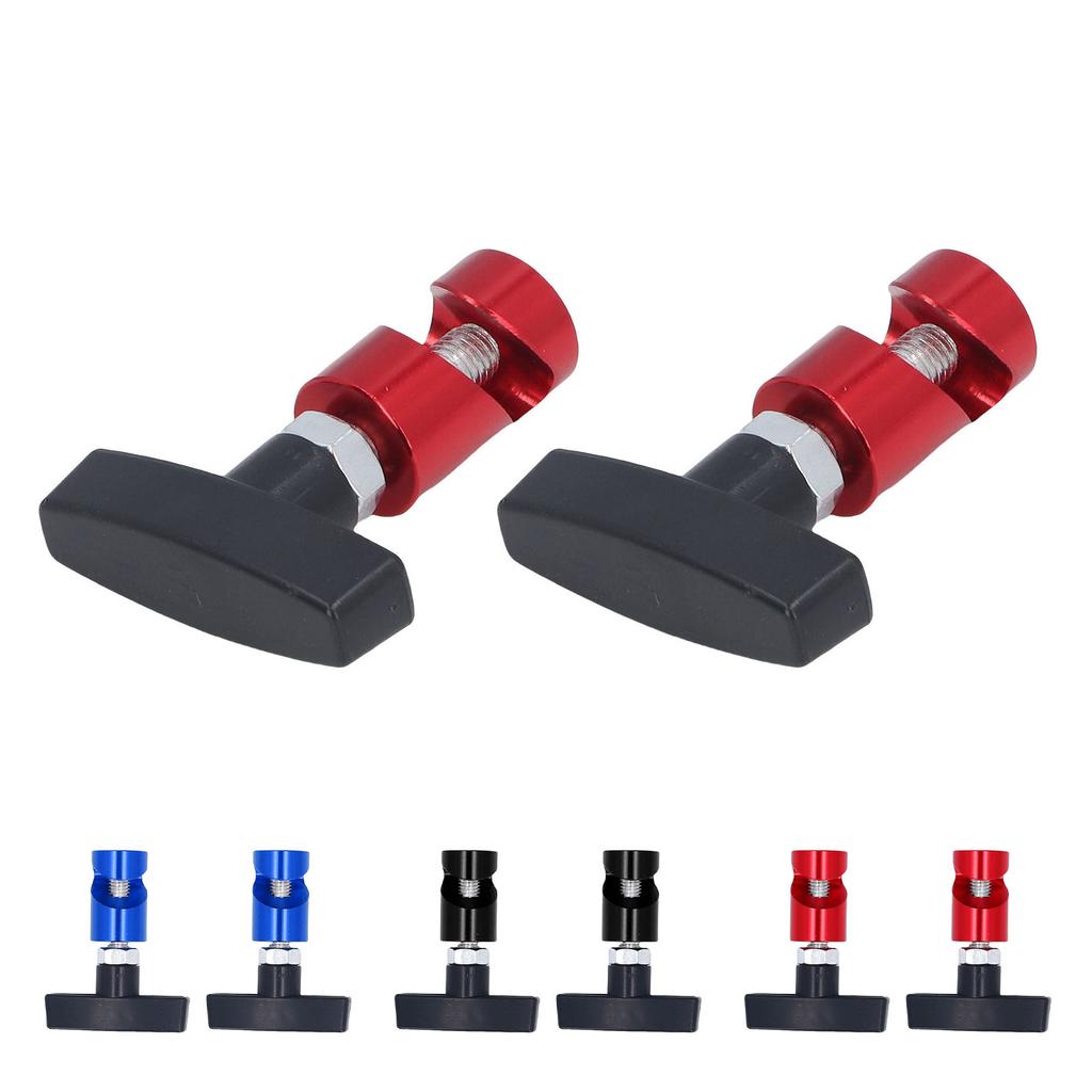 2Pcs Car Hood Support Rod Fixing Tool Multipurpose Lifting Rod Anti Pinch Device Universal For Sedans SUVs Vehicle