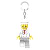 IQ Iconic Chef Key Light Keychain LED Keychain Light Building Blocks Toy Doll Articulated Mini Figure