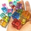 18mm High Transparency Simulated Ice Cubes 30/50/100Pcs - DIY Handmade Craft Accessories for Jewelry, Fish Tank & Bar Decor