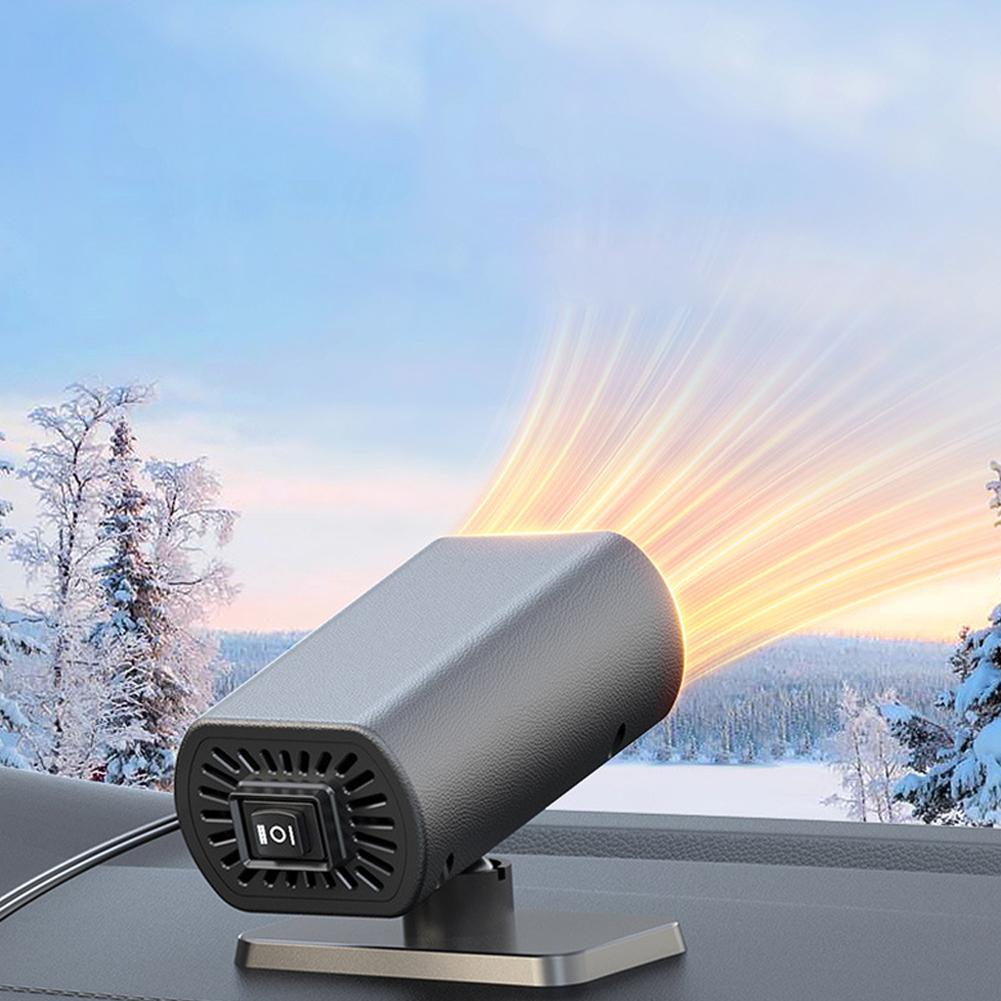 12V 150W Autoheizung Entfroster Universell Fenster Windschutzscheibe Enteisungsheizung Einstellbar Tragbare Autoheizung für Fahrzeuge