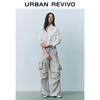 UR Women's Drawstring Wide-Leg Cargo Pants