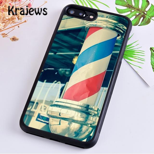 Barber Stripes Scissors For iPhone 17 Air 16 Phone Case Cover 15 14 Plus 12 13 Pro Max Coque Shell Fundas