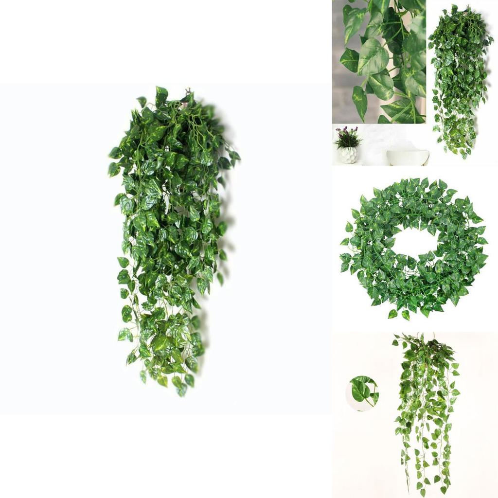 Artificial Fake Flower Vine Hanging Garland Plant With Realistic Appearance For Home Garden Decor
