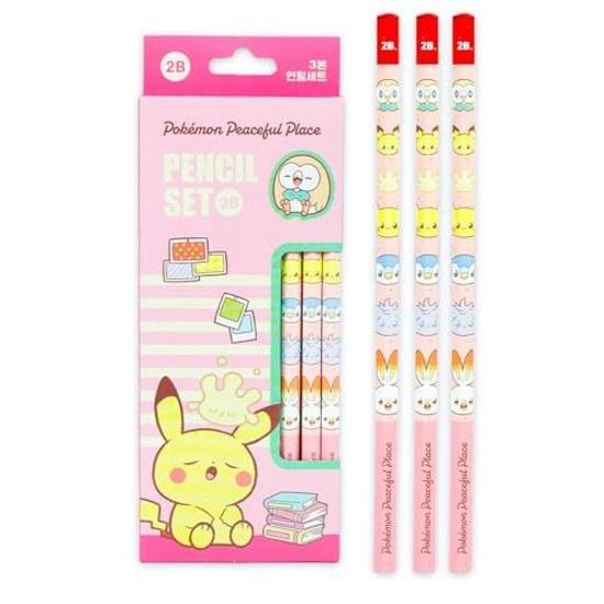Pokemon Stationery Set School - Pikachu Pencil Mini Ruler Holder Stickers More Art Kids Boys Girls (styles May Vary) 6 Essential Items Pikachus Term