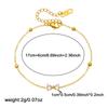 Gold Plated Bow CZ Beaded Bracelet, Dainty Butterfly Bow Charm Link Chain with Clear Zircon, Cute Everyday Jewelry for Women Gift