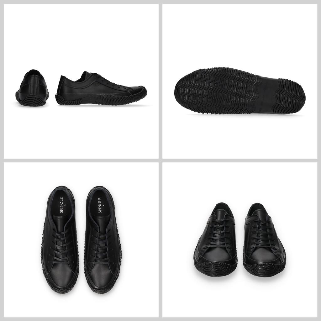 Spingle SP-6123 Black, Large (26.5cm) Men's Waterproof Business Sneakers