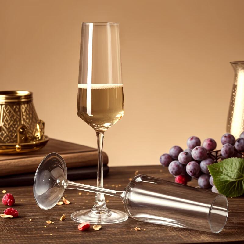 Diller 250ml Elegant Flute Glass