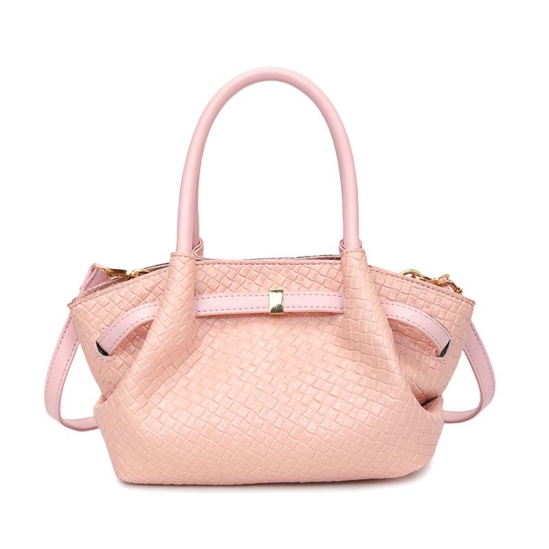 

Сумка-ведро Niche, модная сумка на одно плечо в корейском стиле, шикарная сумка через плечо розовый