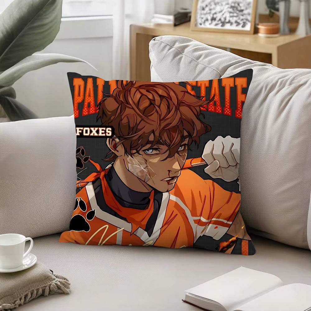 

The Foxhole Court Pillow Case Cushion Cover Soft Cute Throw Pillow Case For Car Sofa Pillowcase Polyester With Zipper 16x16Inch