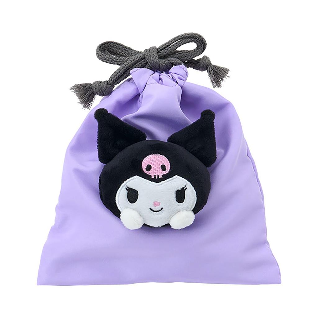 Sanrio Drawstring bag with mascot Kuromi 144576 (SANRIO) -