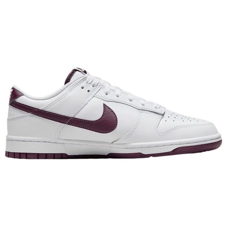 Nike Dunk Low White Night Maroon Men Sneakers DV0831-102
