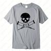 Jackass Pirat Rolig Jul Julklapp Födelsedags T-shirt Retro Bomulls T-shirts Punk Dödskalle Grafisk T-shirt Kvinnor Män Casual Camisetas