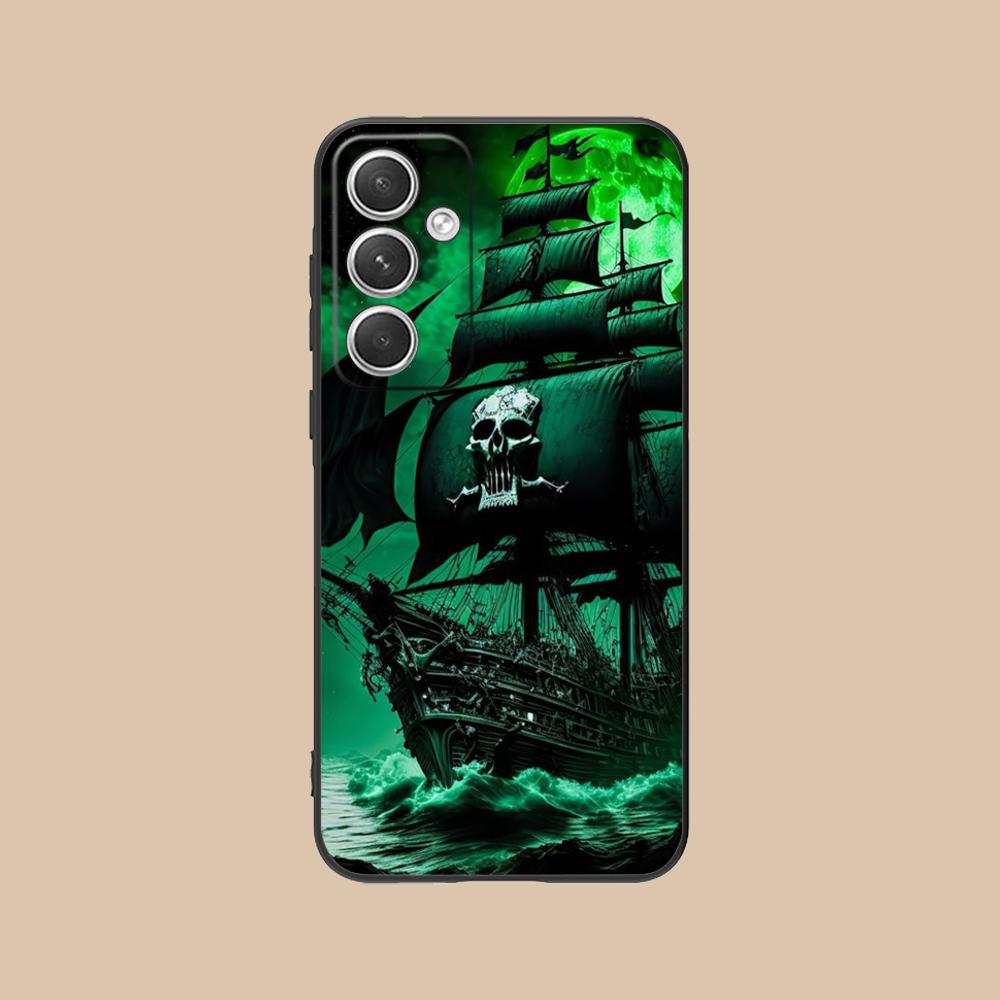 Pirate Corsair Mobile Phone Case for Samsung Galaxy S26 S25 S24 S23 S22 S21 S20 Note20 Plus FE Ultra Colorful Cover Cover Pretty