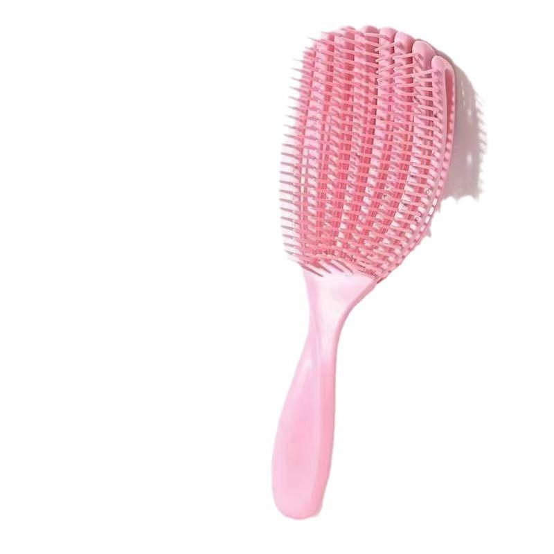 1Pc Hair Brushes Octopus Hairbrush Pink Massage Detangler Brush for Curly Hair Thick Hairs Care Hairbrush Styling Tool