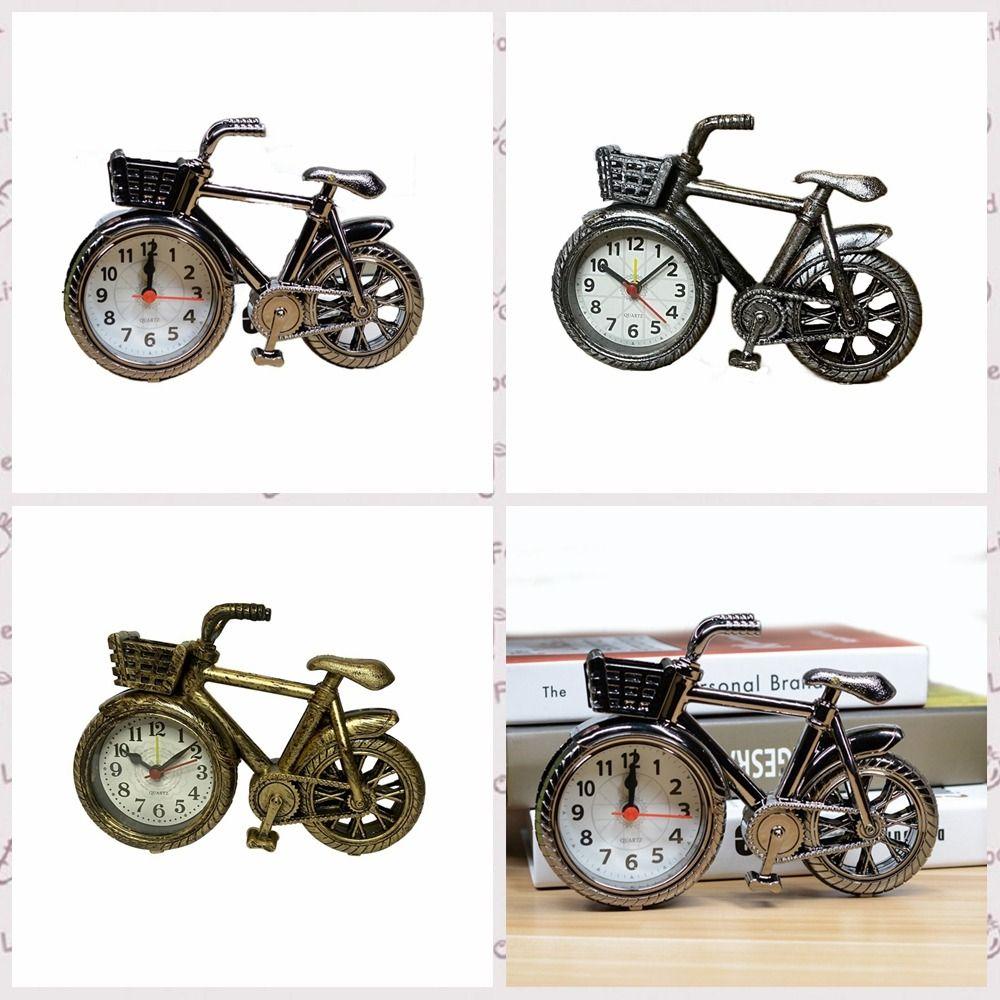 

Retro Bike Model Bicycle Bicycle Alarm Clock Home Gift Office