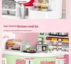 Children's DIY Dollhouse Model with Lights - Big City & Small Town 3D Building Puzzle Educational Toy Gift