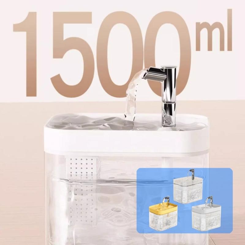 Cats Water Fountain Automatic Dogs Pet Drinking Mute Water Dispenser Large Capacity Quiet Automatic Fountain