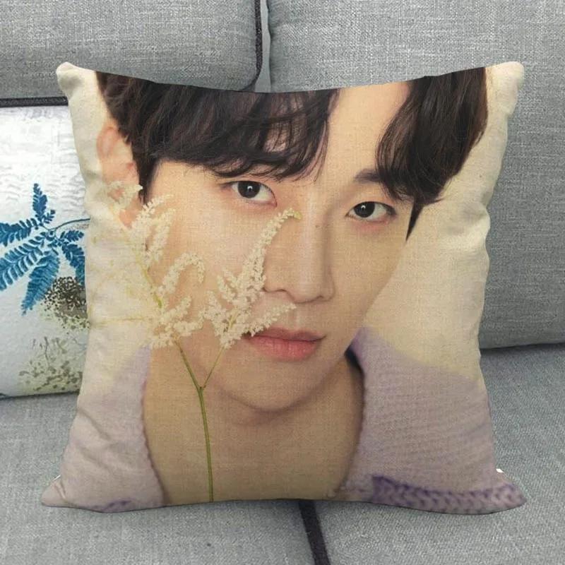 

Kpop Ли Чжунхо Наволочка Высокое Качество Домашний Текстиль Хлопок Лен Ткань 45x45см Односторонняя Декоративная Наволочка Новая WJY10.16 45x45cm 18x18in