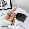 New Fashion Brand Design Women Eyebrows Eyeglass Frame Anti Blue Light Short Sight Prescription Myopia Glasses Photochromic -1.5