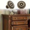 8/12 Vintage Cabinet Handles with Screws, Drawer Handles, Decorative Knobs, Detailed Engraving, Cabinet Knobs and Handles