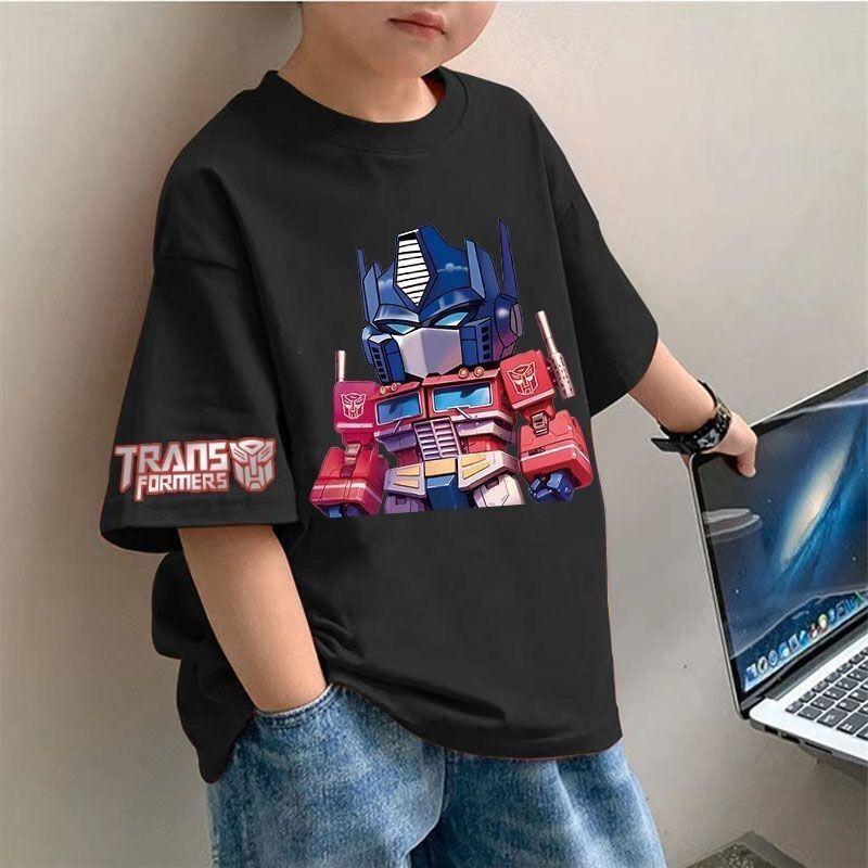 Children's short sleeved boys' summer T-shirt, children's loose T-shirt
