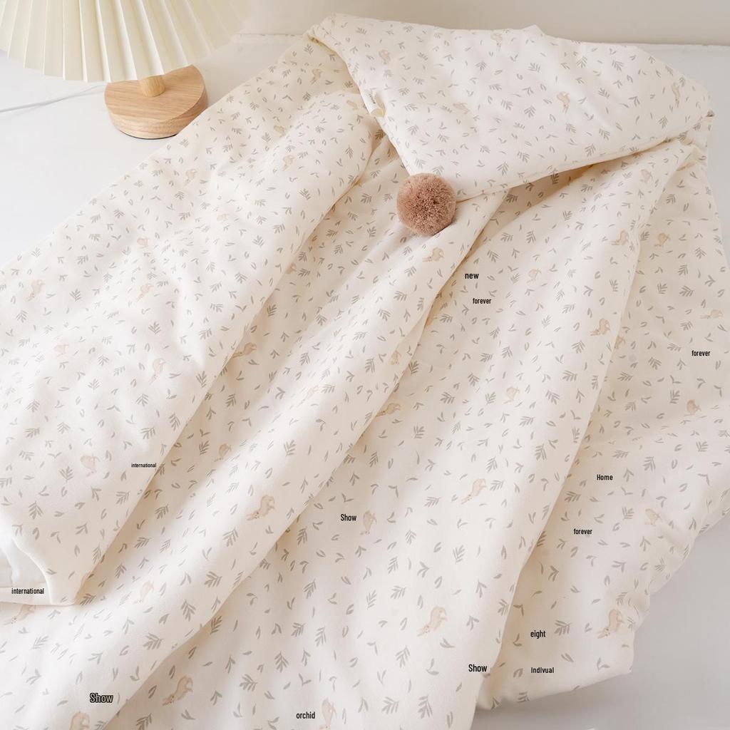 Pure Cotton Newborn Swaddle Blanket for All Seasons