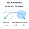 Photochromic Glasses Metal Frame Myopia Glasses Women's Reading Glasses Anti Blue Light Eyewear Fashion Accessories