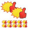 100Pcs Smooth Paper Burst Signs Mini Paper Price Tag Price Tags Promotional Stickers  Retail Store