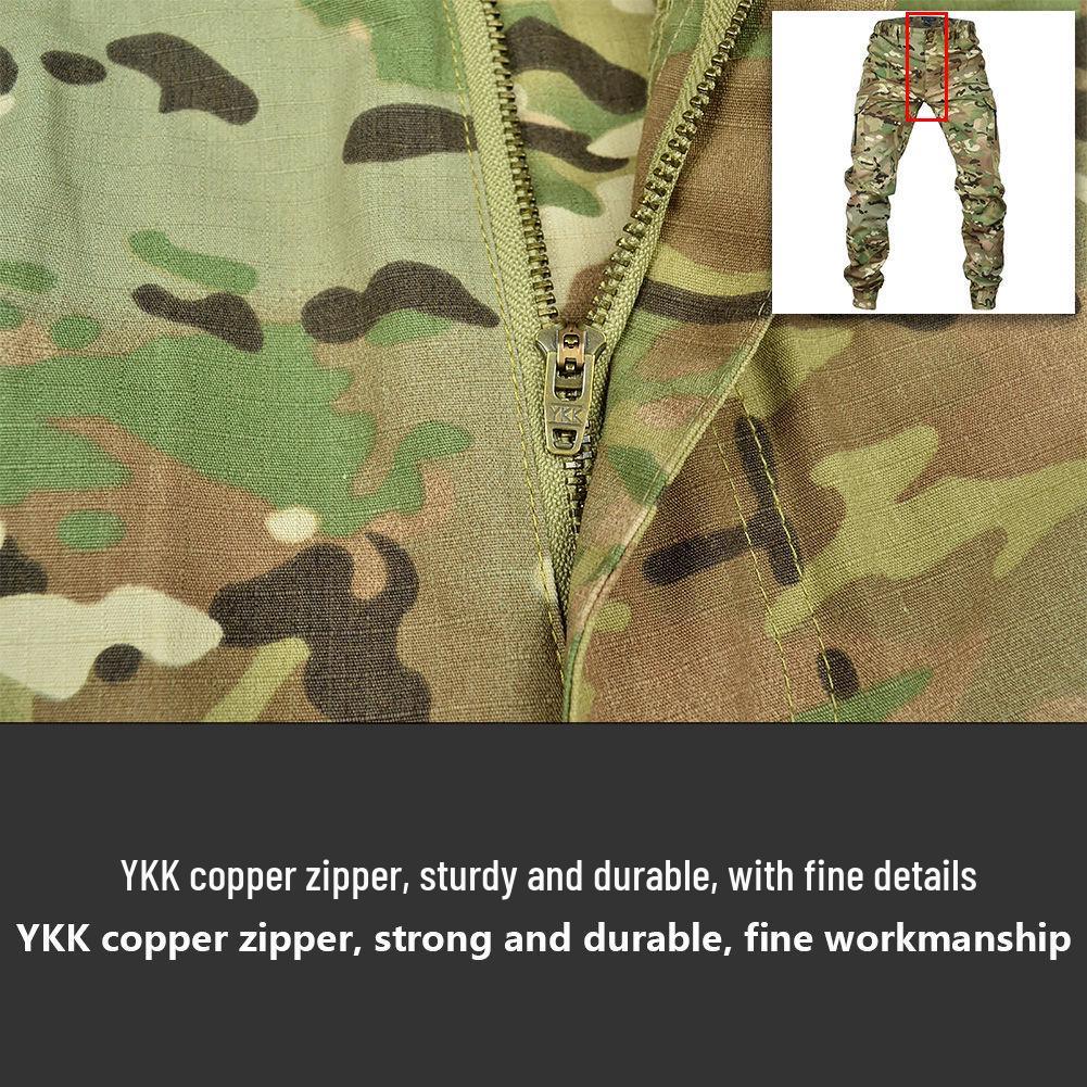 Herren Outdoor Camouflage Ripstop Taktische Skinny Jogginghosen