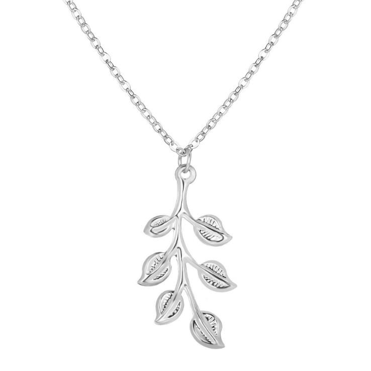 C177 Hot New Leaf Long Vintage Simple Elegant Trendy Necklace Jewelry