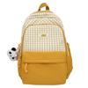 Schoolbagins Style Japanese Plaid Backpack Niche, Junior High School Girls, High School Students, Schoolbags, Women's Large-capacity Travel Backpacks