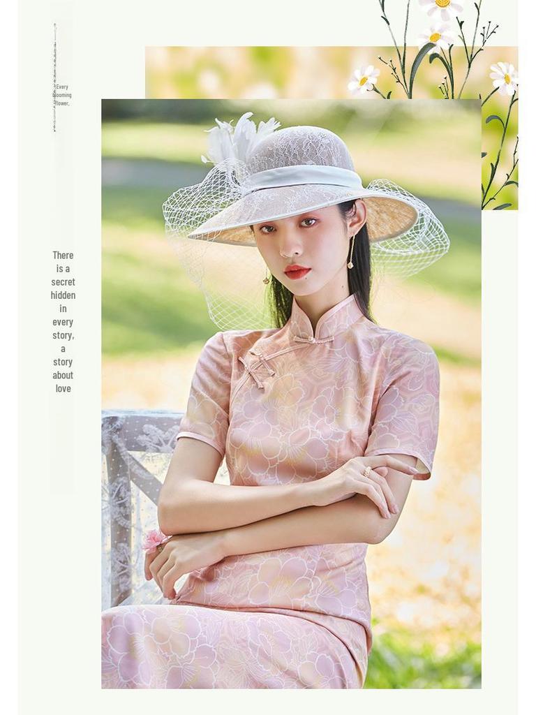 Seeking Agents: New Summer Retro Chinese Cheongsam Dress for Women