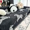 Zebra Sofa Full Cover Cloth New Chenille Sofa Towel Four Seasons Universal Cushion Cover Full Cover