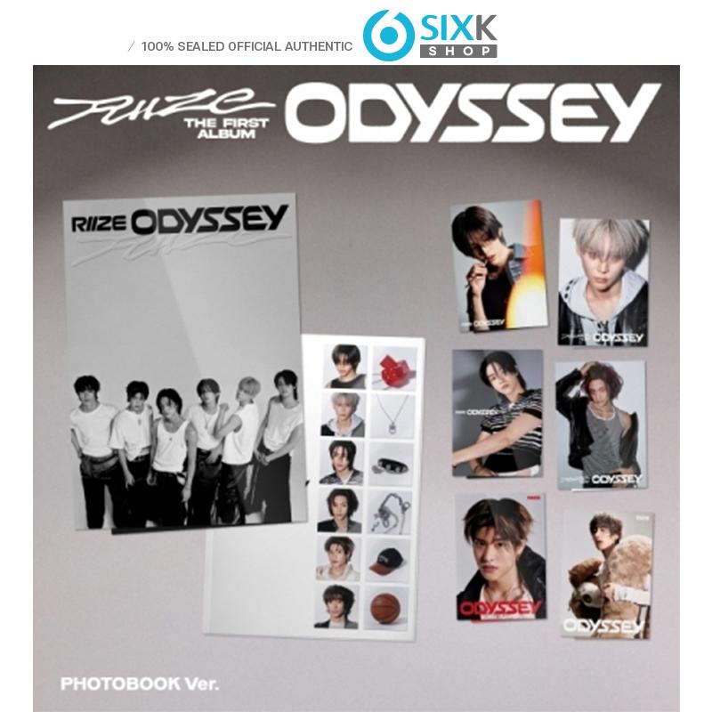 

[Предварительный заказ] RIIZE 1-й альбом [ODYSSEY] ФОТОКНИГА Версия. [3-й Счастливый Розыгрыш] POB DMM RANDOM