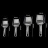 1Pcs Bar Buffet Wedding Favor Party Ice Sugar Sweets Candy Clear Acrylic Scoops Kitchen Gadget Dessert Grain Dry Goods Shovel