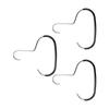 3 Pieces Space Saving Wardrobes Hook for Dresses Coat Circle Rings Hanger Hats Display Rack Baseball Caps Organizers
