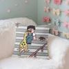 O-Opanchu-S U-Usagi Case Plush Fabric Soft Pillowcase Double Sided Print Cushion Cover Household Gifts