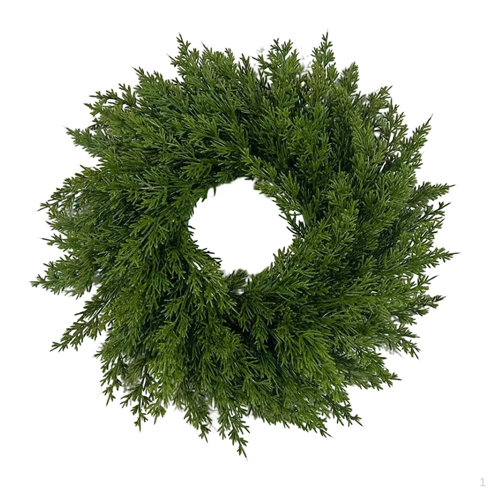 

Christmas Wreath Small Garland Realistic Housewarming Gift Reusable Artificial