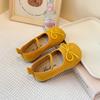 Girls Shoes Low Top Princess Suede Shoe Spring New Shallow Elastic Band Casual Designer Students Ballet Shoes Child I03132