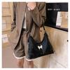 Chic 2026 New Butterfly Knot Faux Leather Backpack for Women, Soft Large Capacity Shoulder Crossbody Bag, Casual Daily Commute Handbag