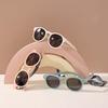 Solid Color Children Sunnies UV400 Anti-UV Glasses Catwalk Kids HD Sunglasses  Outdoor