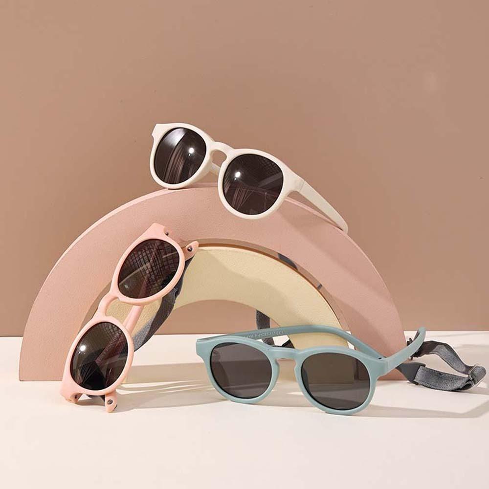 Solid Color Children Sunnies UV400 Anti-UV Glasses Catwalk Kids HD Sunglasses  Outdoor