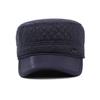 Velvet Thick Rhombus Baseball Cap Middle-Aged Men's Autumn Winter Warm Ear Protection Flat Cap Outdoor Cap
