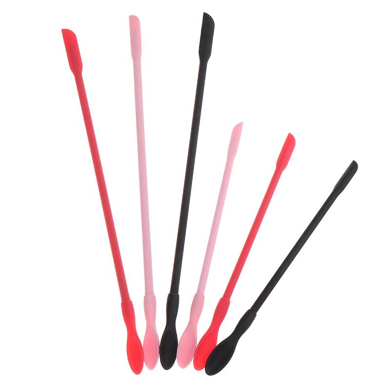 Mini Silikonspatel Tunn Burk Flaska Silikonskrapa Redskap Köksredskap