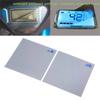 [C]Car Large Cell Phone 2Pcs 9*9CM Universal LCD Electric Vehicle  Film Image Display Screen Watch Battery