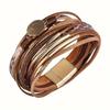 Vintage Bohemian Multi Layer Bracelet | Handmade with Gold Accents, Women's Wristbands Exude A Fashionable Feel, Perfect for Casual Wear