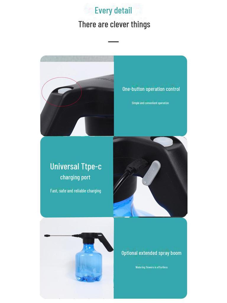 Rechargeable 3L Electric Water Sprayer