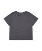 Nobayang Basic Speckled Short Sleeve T-Shirt (Charcoal)